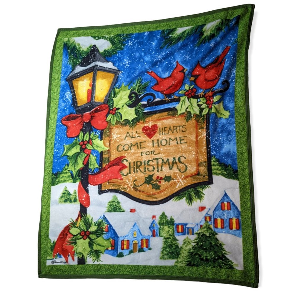 Collective Goods Light Fleece Christmas Blanket